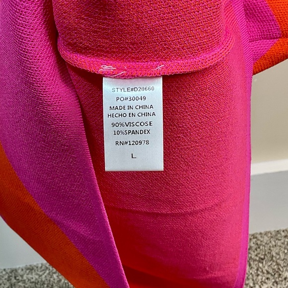 Entro Color Blocked Dress NWOT - Picture 7 of 11